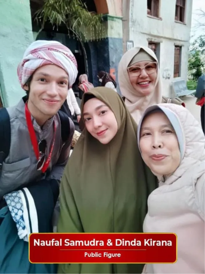 Dinda Kirana-Naufal Samudra Umrah Alhijaz Indowisata
