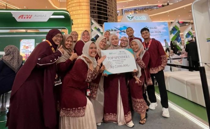 Alhijaz Indowisata Raih Penghargaan Transaksi Terbesar di Saudia Travel Fair