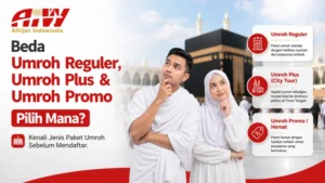 Perbedaan Umroh Reguler, Umroh Plus & Umroh Promo